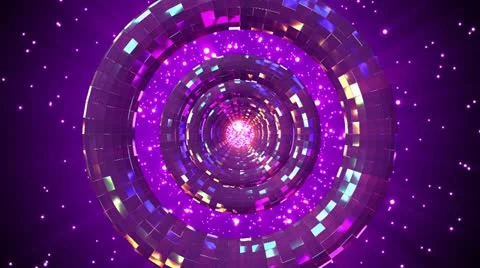 Digital tunnel Stock Footage 22326132