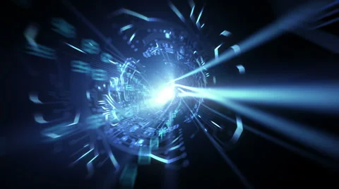 Digital Tunnel Stock Footage 50522267