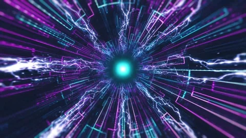 The digital tunnel. Vídeos de archivo 297675429