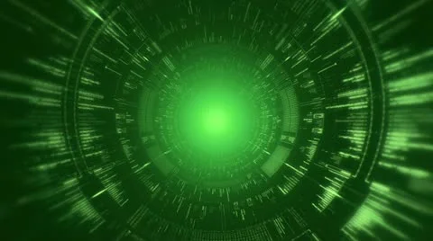 Digital tunnel. Internet. Technology background. Stock-Footage 11497698