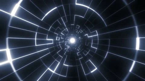 Digital Tunnel Loop Stockbeeldmateriaal 141400101