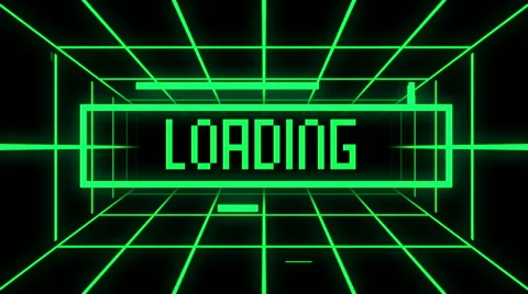 Digital tunnel (seamless loop) Stock Footage 54915412