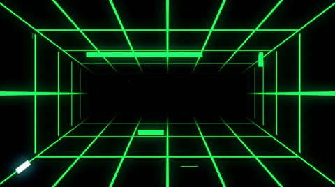 Digital tunnel (seamless loop) Stock Footage 54915559