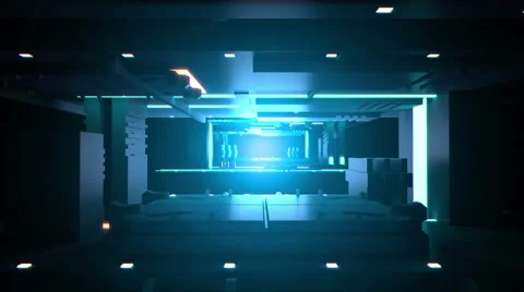 Digital tunnel Technology background loop Stock Footage 60691486