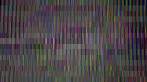Digital tv noise interference, glitch interference visual, no signal Stock Footage 296171027