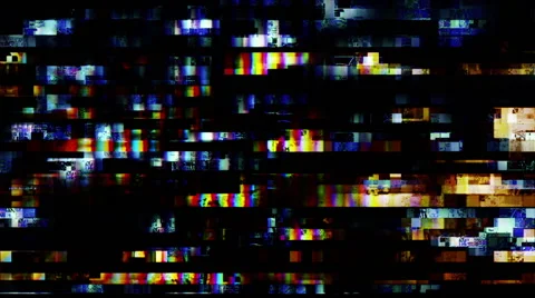 Digital TV Noise Video Background 1504 - 1080p Video stock 40296801
