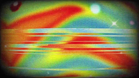 Digital Twist Aesthetic Glitch Loop Stock Footage 322603084