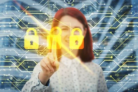 Digital unlock Stock Photos