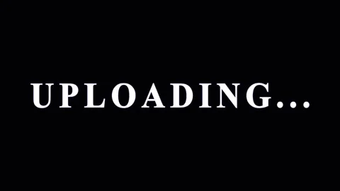 Digital Uploading Progress Bar with Glitch Effect in Dark Background Cinema.. Stock Footage 343475515