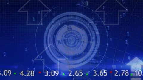 Digital values and binary codes Stock Footage 106250429