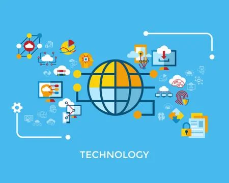 Digital vector artificial intelligence cloud icon Stock Illustration