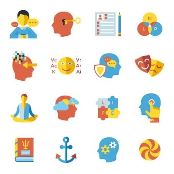 Digital vector neuro linguistic programming Stock Illustration