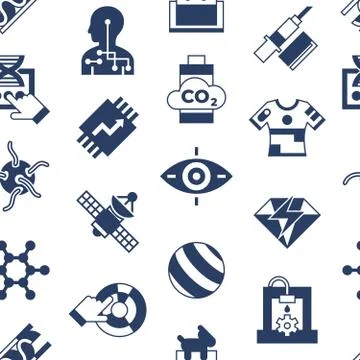 Digital vector quantum things to come technology 스톡 일러스트