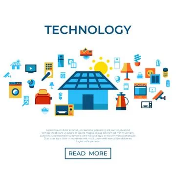 Digital vector smart and digital home イラスト素材