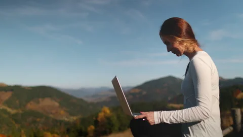 Digital vista: a technological horizon Stock Footage 276181943
