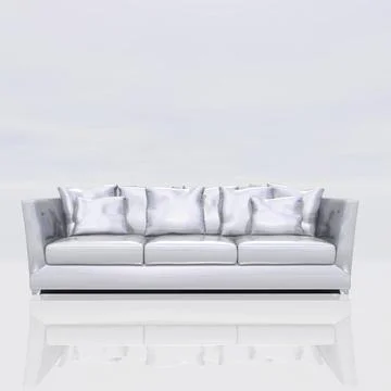 Digital Visualization of an interior Scene Digital Visualization of an int... 写真素材