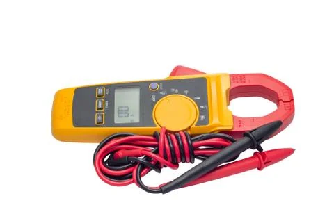 Digital volt meter. Stock Photos