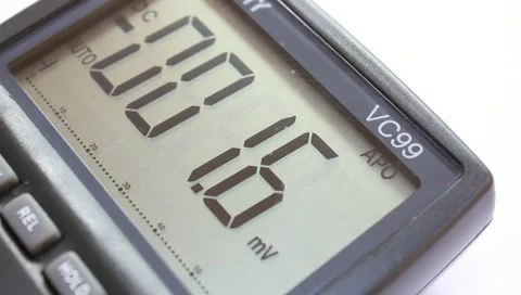 Digital Voltameter Video stock 11242251