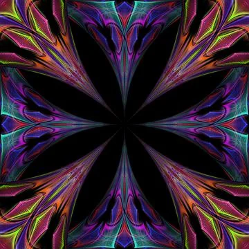 Digital vortex circuit dimension tile high tech technology internet electronic Stock Illustration