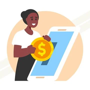 Digital-wallet Illustrazione stock