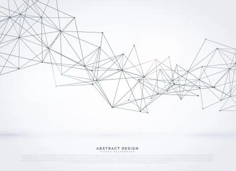 Digital wareframe wire mesh vector background Illustrazione stock