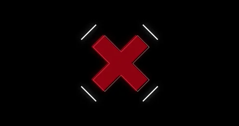 Digital warnings alert HUD 库存影片 342101436