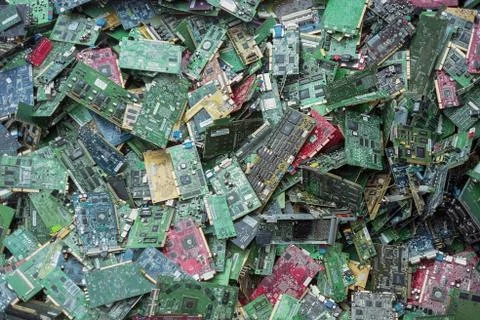 Digital Waste 스톡 사진