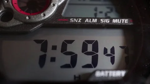 Digital Watch Video stock 85043387