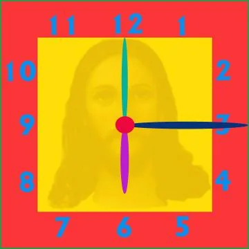 Digital Watch Stock Illustration