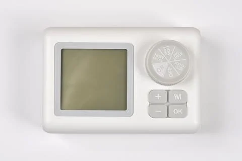 Digital Water Timer Top View Stock-Fotos