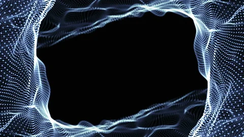 Digital wave background abstract. Stock Footage 133101417