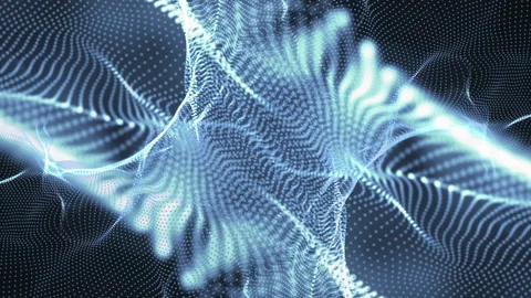 Digital wave background abstract. Stock Footage 133101634