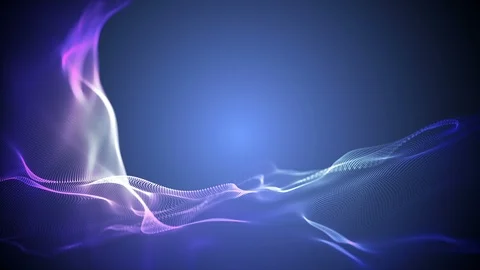 Digital wave background abstract title dark purple. Stock Footage 101854504