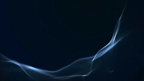 Digital wave background abstract title dark blue blurred. Stock Footage 102474586