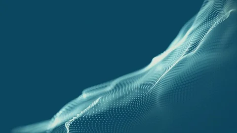 Digital wave background abstract title blue blurred. Stock Footage 108468968