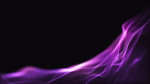 Digital wave background abstract title porple blurred animation. Stock Footage 113728568