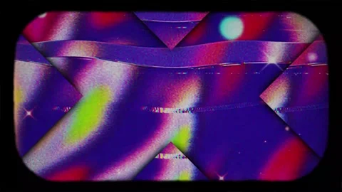 Digital Wave Distortion Texture Animation Stock Footage 322604981