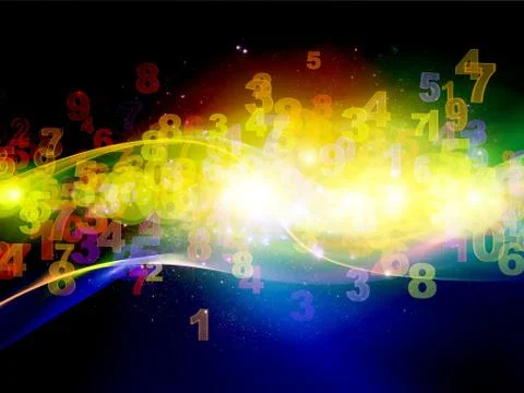 Digital Wave Stockillustratie