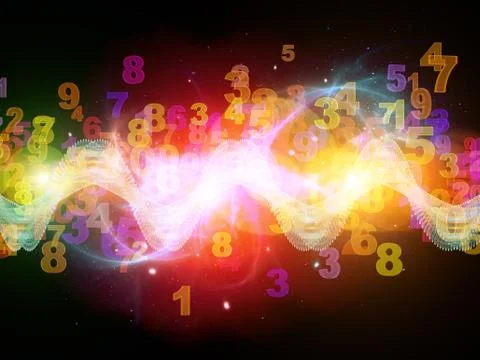 Digital Wave 스톡 일러스트