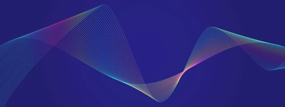 Digital wave particles background. Data science, system illustration. Software Stock Illustration