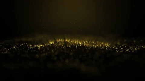 Digital wave particles form for digital background Stock-Footage 89218230