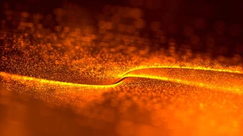 Digital Waves 5 Stock Illustration