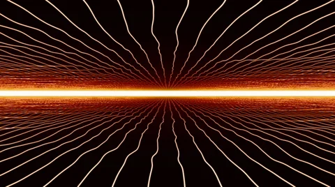 Digital Waves Loop V2 Stock Footage 35744947