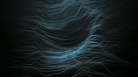 Digital waves modification Stock Footage 57120125