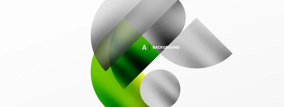 Digital web futuristic template. Circle composition abstract background. Vector Illustrazione stock