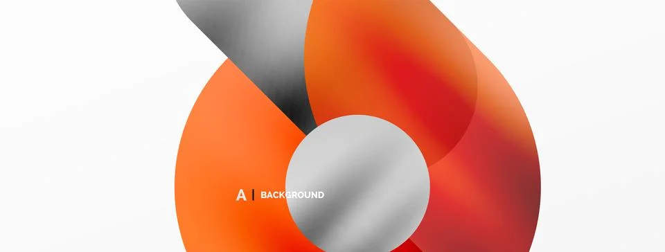 Digital web futuristic template. Circle composition abstract background. Vector 스톡 일러스트