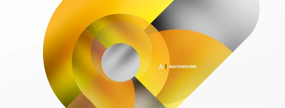 Digital web futuristic template. Circle composition abstract background. Vector 스톡 일러스트