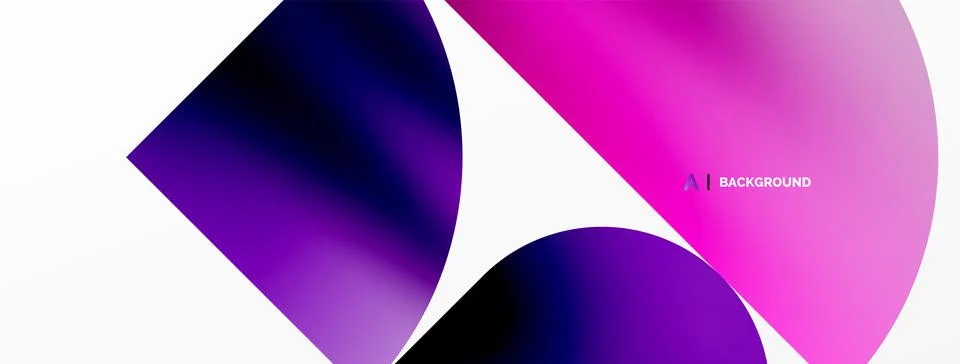 Digital web futuristic template. Circle composition abstract background. Vector Stock Illustration