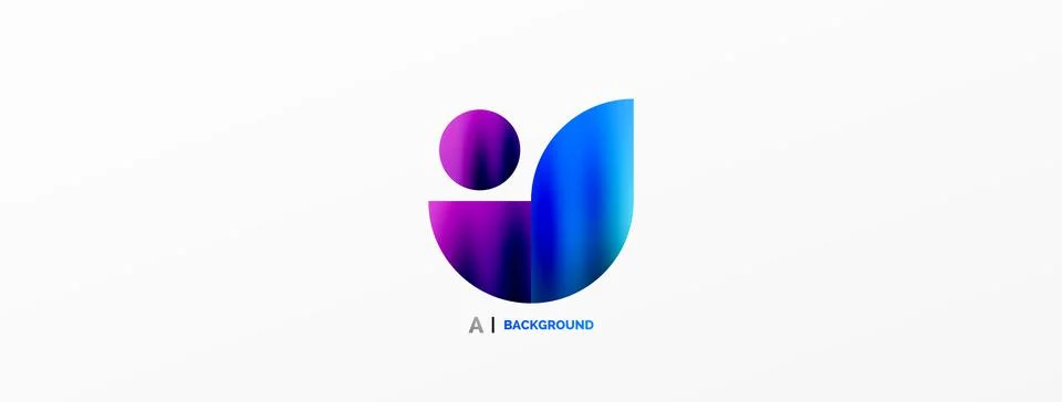 Digital web futuristic template. Circle composition abstract background. Vector 스톡 일러스트