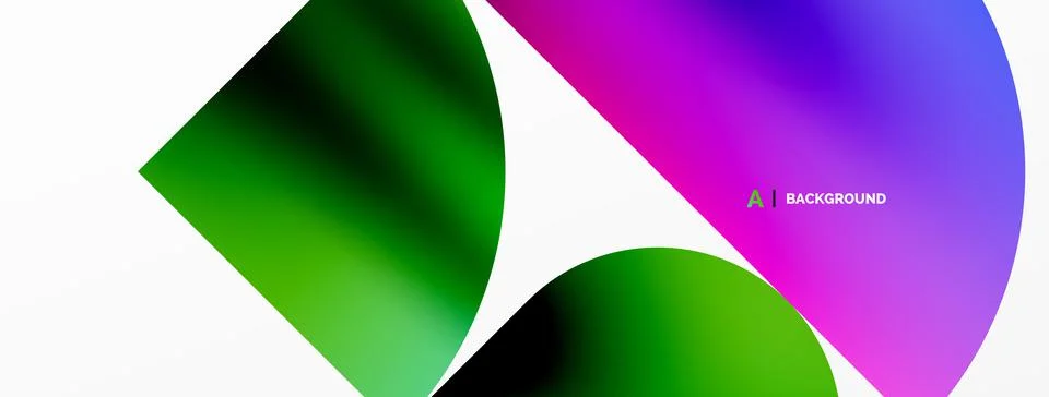 Digital web futuristic template. Circle composition abstract background. Vector Illustrazione stock